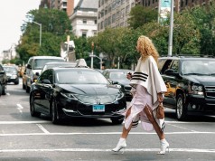 Lea Michele Flaunts Cleavage In White-Hot Dress For SOP Premiere