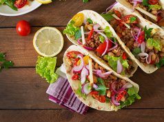 Pork Kebabs with Grilled Plums and Couscous