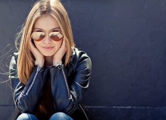 Olivia Wilde looks fashion forward in patterned dress