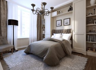 Furniture for Glass Italia with an iridescent gold