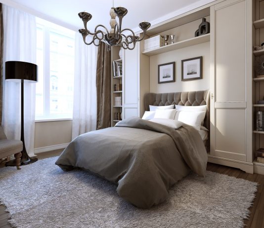 Furniture for Glass Italia with an iridescent gold