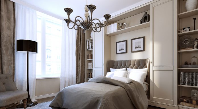 Furniture for Glass Italia with an iridescent gold