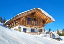Amazing Mountain Chalet Overlooking The Alps