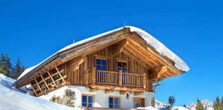 Amazing Mountain Chalet Overlooking The Alps