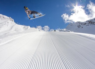 Snowboarding at 3 Years Old