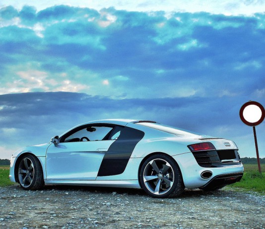 Having Fun on Country Roads with Audi R8
