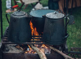 How to make the best coffe on the open fire