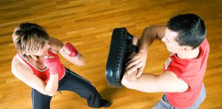 Lose your weight working some Tae-Bo technique