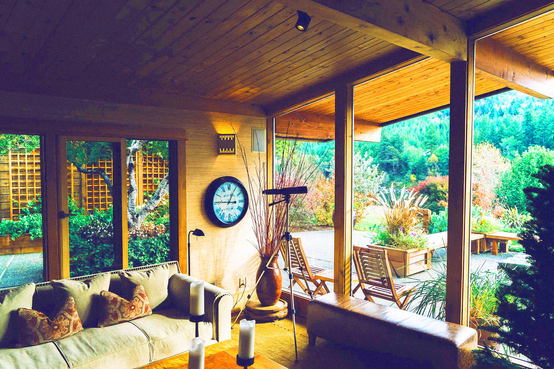 living room garden window