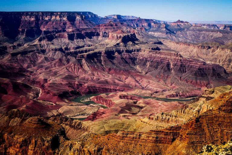 Flying Over the Grand Canyon with a Helicopter