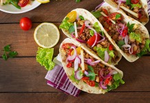 Pork Kebabs With Grilled Plums and Couscous