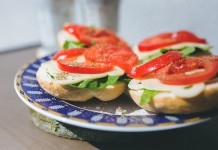 Salmon and Egg Sandwich