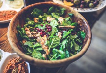 Broccoli and Cauliflower Salad With Feta