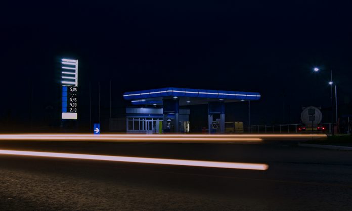 gas station and convenience
