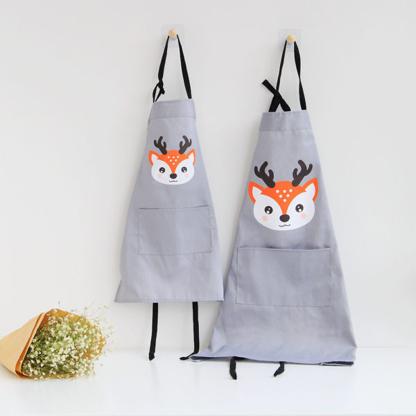 Cute Animal fox Print Aprons
