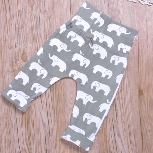 Elephant Bodysuit and Pants with Hat Set