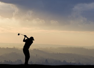 Hey night time golfers but how do you know where to aim at?