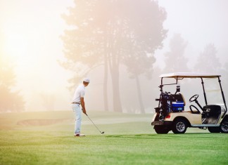 Visited my brother this weekend and played 18 at his local course