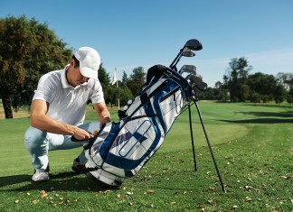 Our glorious annual golf weekend trophy