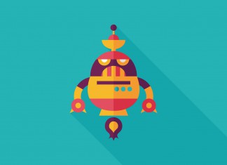 The hand rail is going a little faster than the moving sidewalk.