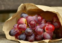 Dining: Rose grapes with fresh goat cheese