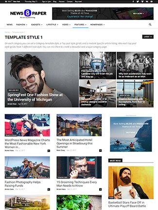 Newspaper | The Best News Magazine WordPress Theme by tagDiv