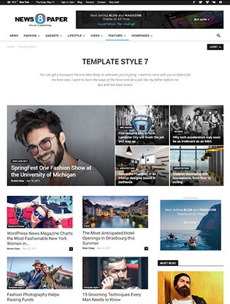 Newspaper | The Best News Magazine WordPress Theme by tagDiv